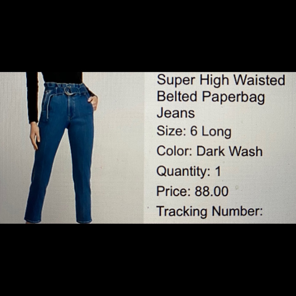 Express super high waisted belted paper bag jeans
